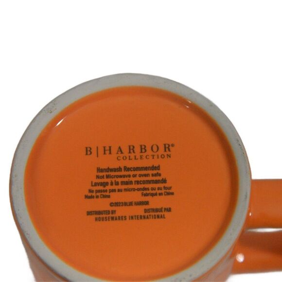 B Harbor Collection Double Sided CREEP IT REAL Mug Orange - Picture 4 of 4
